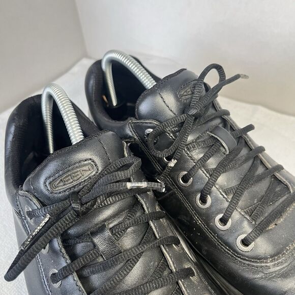 Keen PTC Waterproof Work Oxford Shoes Black Leather Non Slip Sneakers Men 11.5 - Picture 7 of 9
